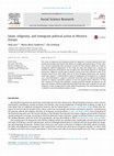 Research paper thumbnail of Islam, religiosity, and immigrant political action in Western Europe