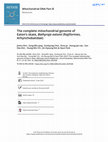 Research paper thumbnail of The complete mitochondrial genome of Eaton’s skate, Bathyraja eatonii (Rajiformes, Arhynchobatidae)