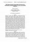 Research paper thumbnail of Implementasi Model Manajemen Strategis dan Operasional Berbasis Kinerja di Fakultas Ekonomi Undiksha