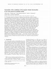 Research paper thumbnail of Seasonality of the ventilation of the tropical Atlantic thermocline in an ocean general circulation model