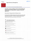 Research paper thumbnail of Transfer pricing auditing and tax forestalling by Multinational Corporations: A game theoretic approach