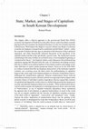 Research paper thumbnail of State, Market, and Stages of Capitalism in South Korean Development