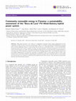 Research paper thumbnail of Community renewable energy in Panama: a sustainability assessment of the “Boca de Lura” PV-Wind-Battery hybrid power system