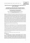 Research paper thumbnail of Kajian Pencemaran Air Tanah Dangkal Akibat Lindi DI Sekitar Tpa Supit Urang Malang