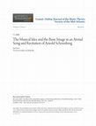 Research paper thumbnail of The 'Musical Idea' and the Basic Image in an Atonal Song and Recitation of Arnold Schoenberg