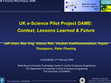 Research paper thumbnail of AusGrid 2005: UK e-Science Pilot Project DAME: Context, Lessons Learned & Future