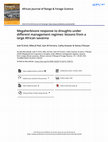 Research paper thumbnail of Megaherbivore response to droughts under different management regimes: lessons from a large African savanna