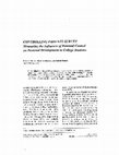 Research paper thumbnail of Dreher, D. E., Feldman, D. B., & Numan, R. (2014). Controlling parents survey: Measuring the influence of parental control on personal development in college students