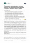 Research paper thumbnail of A Randomized Controlled Trial on the Effects of Aerobic and Coordinative Training on Neural Correlates of Inhibitory Control in Children