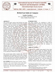 Research paper thumbnail of British East India in Company