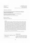 Research paper thumbnail of Sex ratio and genetic diversity in the dioecious Pistacia atlantica (Anacardiaceae)