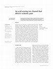 Research paper thumbnail of An acid-sensing ion channel that detects ischemic pain