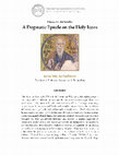 Research paper thumbnail of Theodore the Studite, Dogmatic Epistle on the Holy Icons (Letter 380: To Naukratios)