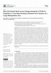 Research paper thumbnail of How Did School Meal Access Change during the COVID-19 Pandemic? A Two-Step Floating Catchment Area Analysis of a Large Metropolitan Area