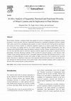 Research paper thumbnail of In silico Analysis of Sequential, Structural and Functional Diversity of Wheat Cystatins and Its Implication in Plant Defense