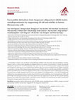 Research paper thumbnail of Fucoxanthin derivatives from Sargassum siliquastrum inhibit matrix metalloproteinases by suppressing NF-κB and MAPKs in human fibrosarcoma cells