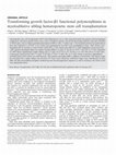 Research paper thumbnail of Transforming growth factor-β1 functional polymorphisms in myeloablative sibling hematopoietic stem cell transplantation