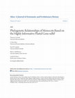 Research paper thumbnail of Phylogenetic Relationships of Monocots Based on the Highly Informative Plastid Gene ndhF