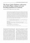 Research paper thumbnail of The Stone Curlew Burhinus oedicnemus in La Selva Plain: evidence of a new breeding population in Catalonia