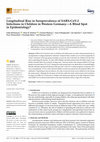 Research paper thumbnail of Longitudinal Rise in Seroprevalence of SARS-CoV-2 Infections in Children in Western Germany—A Blind Spot in Epidemiology?