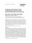 Research paper thumbnail of Probing the exciton density of states in semiconductor nanocrystals using integrated photoluminescence spectroscopy