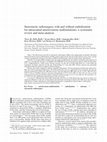 Research paper thumbnail of Stereotactic radiosurgery with and without embolization for intracranial arteriovenous malformations: a systematic review and meta-analysis