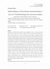 Research paper thumbnail of Student Profiling as a Tool for Inclusive Instructional Design: A Case of a 3rd Year Biotechnology Class, University of Namibia