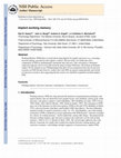 Research paper thumbnail of Implicit working memory