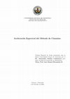 Research paper thumbnail of Aceleración espectral del método de Cimmino