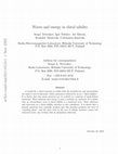 Research paper thumbnail of Waves and Energy in Chiral Nihility