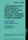 Research paper thumbnail of "Ovviamente, non è facile essere un grande poeta. Se lo fosse, assai più persone lo sarebbero divenute": entrevista a Luisa Futoransky 1