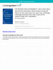 Research paper thumbnail of The Ancients and Sustainability -  Review of M.D. Usher's Plato’s Pigs and other Ruminations. Ancient Guides to Living with Nature.