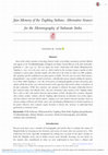 Research paper thumbnail of Jain Memory of the Tughluq Sultans: Alternative Sources for the Historiography of Sultanate India