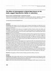 Research paper thumbnail of The Effect of Anticoagulant in Blood Meal Source on the Aedes aegypti Reproductive Ability in Laboratory