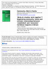 Research paper thumbnail of "Birds of a Feather Stick Together"?  Negotiating Community, Family and Intimate Relationships between 'Established' and 'Newcomer' Caribbean Migrants in Britain