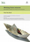 Research paper thumbnail of Writing from sources: ethnographic insights into business news production