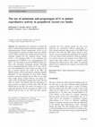 Research paper thumbnail of The use of melatonin and progestagen–eCG to initiate reproductive activity in prepuberal Awassi ewe lambs