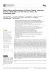 Research paper thumbnail of Family Physician Perceptions of Climate Change, Migration, Health, and Healthcare in Sub-Saharan Africa: An Exploratory Study