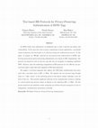 Research paper thumbnail of Tree-based HB protocols for privacy-preserving authentication of RFID tags