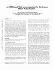 Research paper thumbnail of An HMM-based multi-sensor approach for continuous mobile authentication