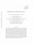 Research paper thumbnail of Leptogenesis from an Ñ-dominated early universe