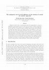 Research paper thumbnail of The ambigous role of social influence on the wisdom of crowds: An analytic approach