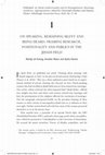 Research paper thumbnail of (2020). 'On speaking, remaining silent and being heard: Framing research, positionality and publics in the jihadi field',