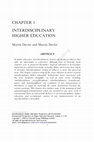 Research paper thumbnail of Interdisciplinary Higher Education, International Perspectives on Higher Education Research