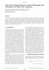 Research paper thumbnail of Study of the 3-D Impulse Response Function of Holographic SAR Tomography with Multicircular Acquisitions