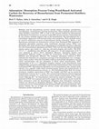 Research paper thumbnail of Adsorption-Desorption Process Using Wood-Based Activated Carbon for Recovery of Biosurfactant from Fermented Distillery Wastewater