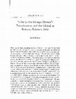 Research paper thumbnail of "'Like in the Gringo Movies': Translatorese and the Global in Roberto Bolaño's 2666," in The Paradox of Authenticity in a Globalized World (New York: Palgrave, 2014): 175-185.