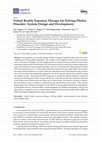 Research paper thumbnail of Virtual Reality Exposure Therapy for Driving Phobia Disorder: System Design and Development