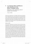 Research paper thumbnail of An ‘intricate fabric of influences and coincidences in the history of popular music’: Reflections on the challenging work of popular music historians