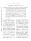 Research paper thumbnail of Breaking of scale invariance in the time dependence of correlation functions in isotropic and homogeneous turbulence